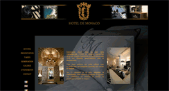 Desktop Screenshot of hoteldemonaco.com